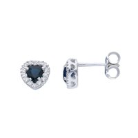 Orecchini Babila Milano Donna Colore in Oro bianco Zaffiro 0.66 Ct 262629ZB - 262629ZB